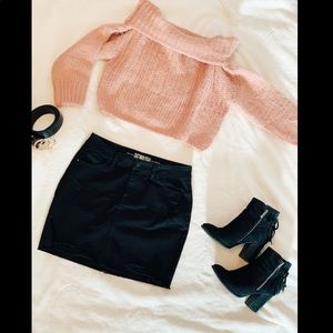Small Off Shoulder Sweater